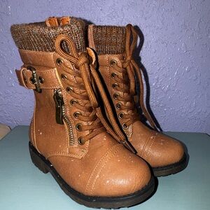 SHEIN Toddler Mid Calf Riding Winter Boots